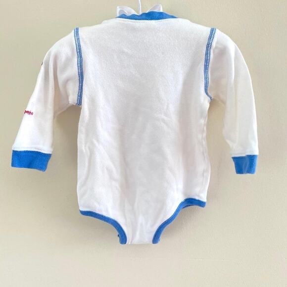 Vintage OshKosh B'gosh Squirrel Overalls Set 3-6 M - Picture 10 of 11